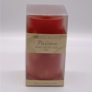 AROMA NATURALS PASSION PURE ESSENTIAL OIL CANDLE